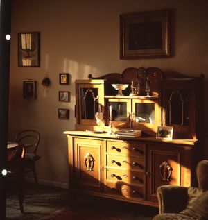 0165 Abendlicht im Wohnzimmer