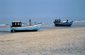 0088 Usedom - Boote am Strand